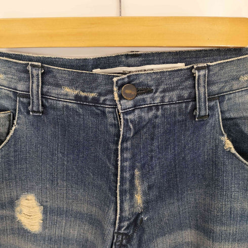 ダイエットブッチャースリムスキン DIET BUTCHER SLIM SKIN ニーパッチ ダメージデニム メンズ JPN:M