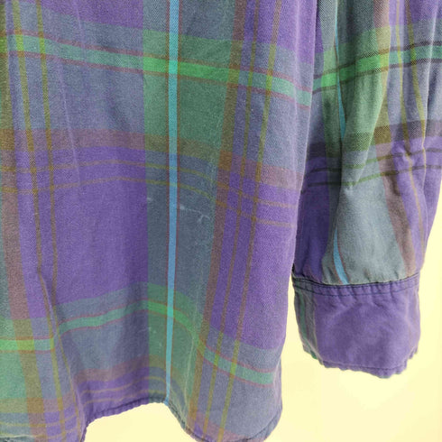 ギャップ Gap 90S OLD 紺タグB/Dチェックシャツ メンズ JPN:L