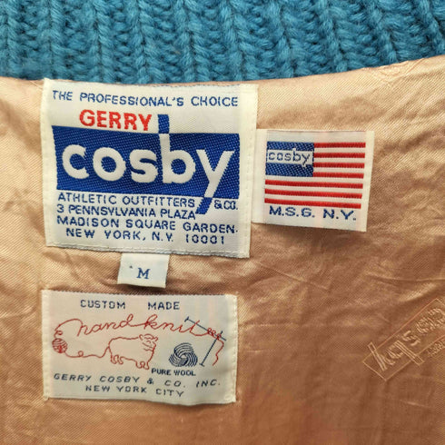 ジェリーコスビー GERRY cosby 90S NEW YORK カウチン ニットジャケット メンズ import:M