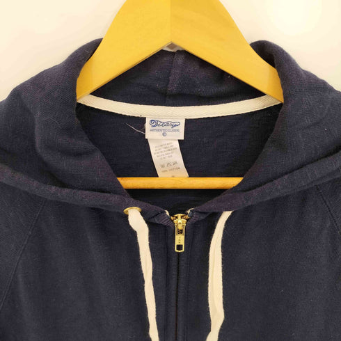 Tieasy Authentic Classic サムホール ダブルジップパーカー メンズ