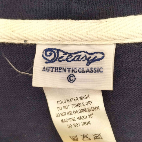 Tieasy Authentic Classic サムホール ダブルジップパーカー メンズ