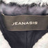 ジーナシス JEANASIS フェイクファーノーカラージャケット レディース FREE