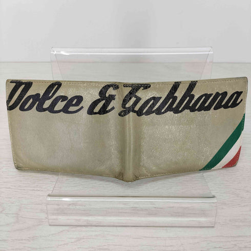 ドルチェアンドガッバーナ DOLCE&GABBANA big logo mini wollet メンズ