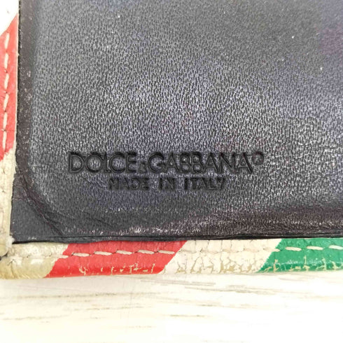 ドルチェアンドガッバーナ DOLCE&GABBANA big logo mini wollet メンズ