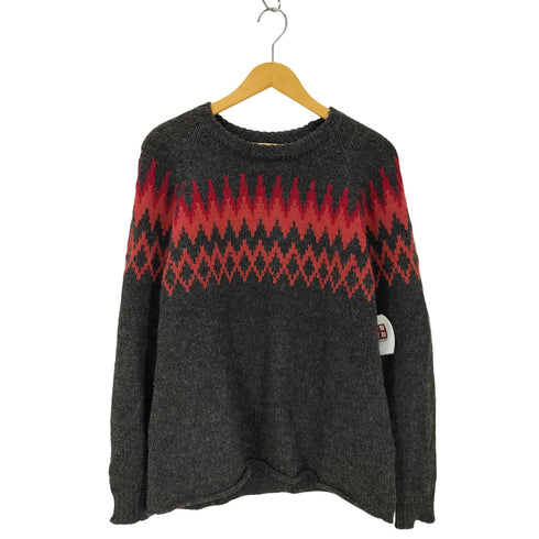 ヴァンダルストラット VAN DER STRAETE アルパカウールノルディックニット メンズ JPN:M