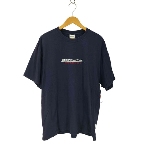 ディスイズネバーザット thisisneverthat ロゴプリントTシャツ メンズ import:XL