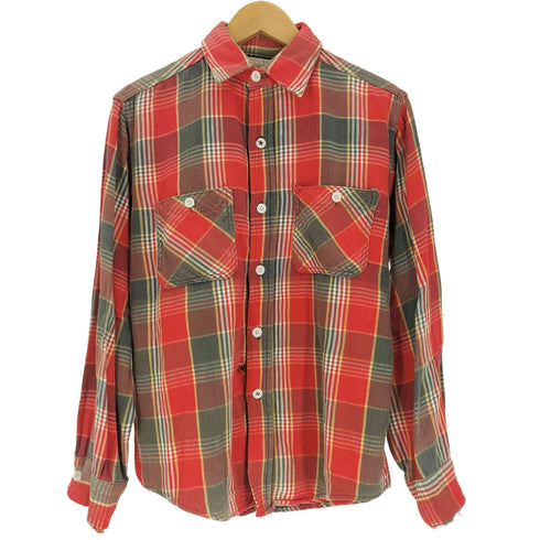 ウィンターキング WINTER KING 60S 鹿タグ タータンチェック L/S シャツ ボロ メンズ
