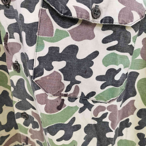 レンジャー RANGER 70s ダックハンターカモ シャツジャケット メンズ import:L