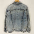 ケミカルウォッシュデニムジャケット メンズ import:M
