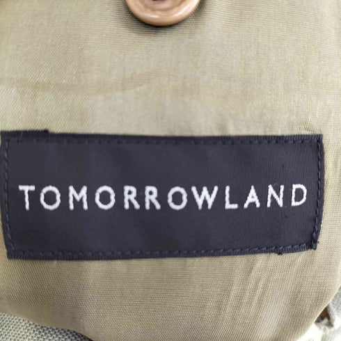 トゥモローランド TOMORROWLAND SERGIO PELLARI 総裏 開き見せ サイドベンツ 段返り3Bシングルテーラードジャケット メンズ 46