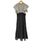 mily bilet ダブルフリル袖チェックレースドッキングワンピース レディース JPN:M