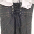 mily bilet ダブルフリル袖チェックレースドッキングワンピース レディース JPN:M