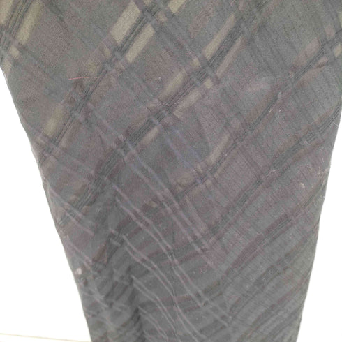 mily bilet ダブルフリル袖チェックレースドッキングワンピース レディース JPN:M