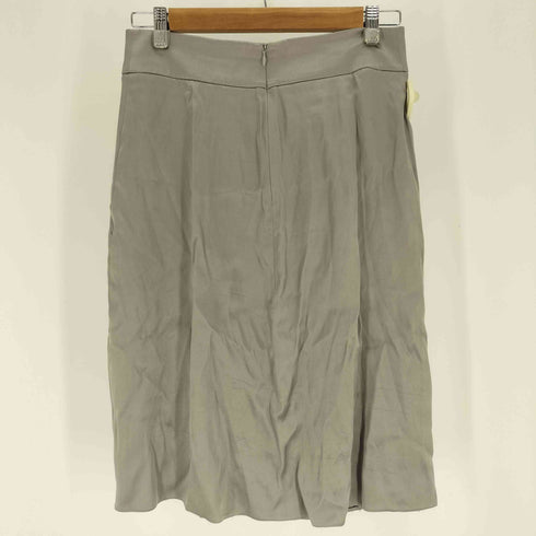 アルマーニコレツィオーニ ARMANI COLLEZIONI タック シルク スカート レディース 40