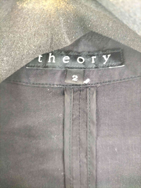 セオリー theory リネン混 1B テーラードジャケット レディース JPN:2