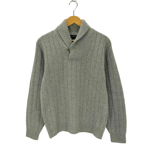 ランズエンド LANDS END カシミヤウール ショールカラーニット メンズ JPN:S