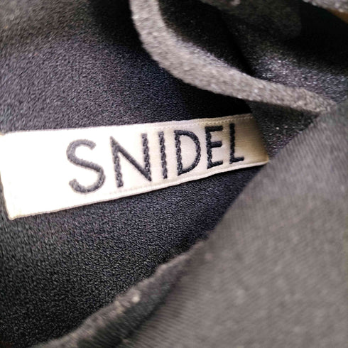 スナイデル snidel フィット&フレアミニワンピース レディース JPN:0