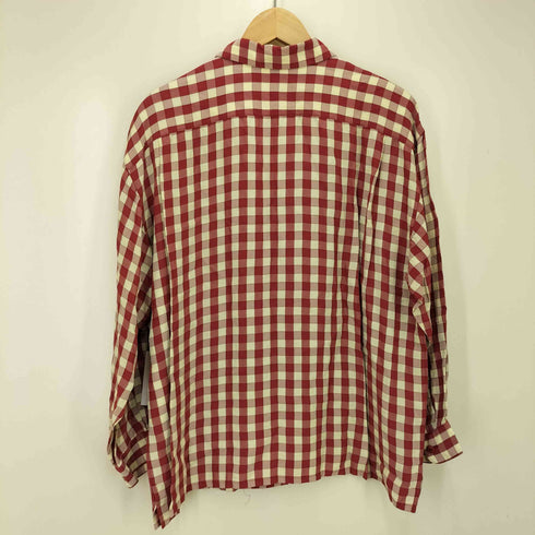 アイエスイッセイミヤケ I.S. ISSEY MIYAKE 80-90s ボックスチェックシャツ レディース M