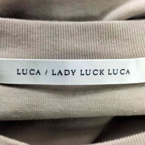 LUCA/LADY LUCK LUCA LC/LLL リブバックロングカットソー レディース FREE