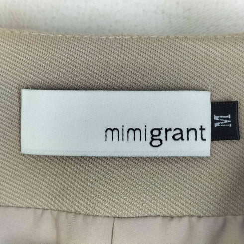 MIMI GRANT ノーカラージャケット ブルゾン レディース M