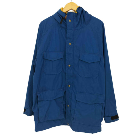 エディーバウアー Eddie Bauer 70-80s USA製 黒タグ ダブルジップ マウンテンパーカ メンズ L