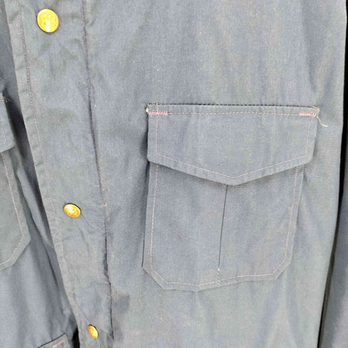 エディーバウアー Eddie Bauer 70-80s USA製 黒タグ ダブルジップ マウンテンパーカ メンズ L