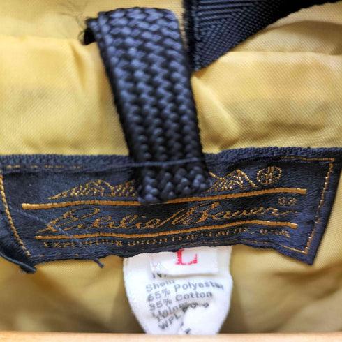 エディーバウアー Eddie Bauer 70-80s USA製 黒タグ ダブルジップ マウンテンパーカ メンズ L