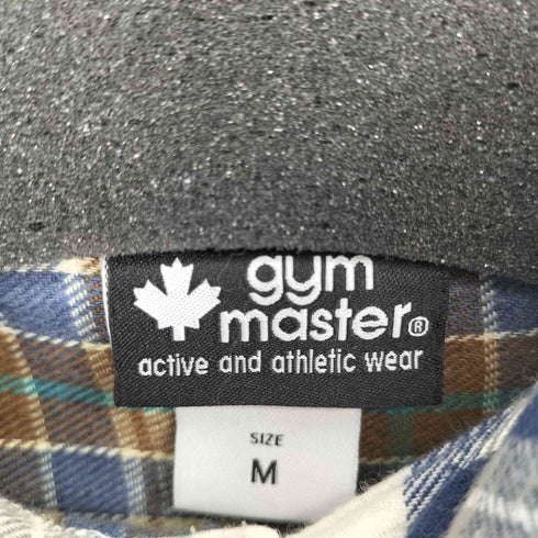ジムマスター gym master 2WAYスナップボタンチェックシャツ メンズ JPN:M