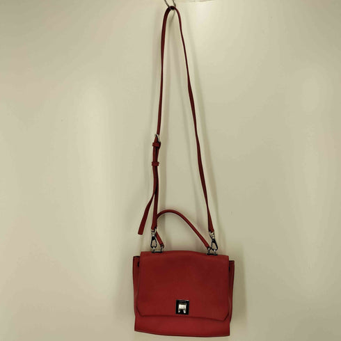 アニエスベー agnes b. 2WAY レザーショルダーバッグ レディース