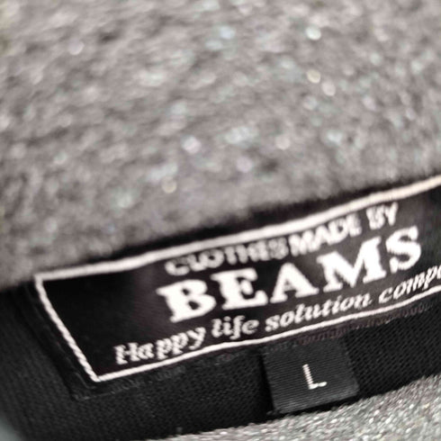 ビームス BEAMS ダブルジップ フーデッド ベスト メンズ JPN:L