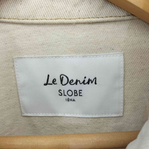 スローブイエナ SLOBE IENA LE DENIM Ecru CPOブルゾン レディース FREE
