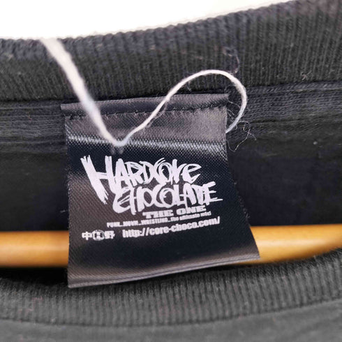ハードコアチョコレート HARDCORE CHOCOLATE 突撃ラーメンキング ロンT メンズ JPN:L