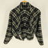 イッセイミヤケ ISSEY MIYAKE 80S 筆タグ タータンチェック ウール 2B テーラードジャケット レディース JPN:M