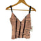 ジョンガリアーノ JOHN GALLIANO NEWSPAPER TOP レース切替 ニュースペーパー プリント トップ レディース import:L