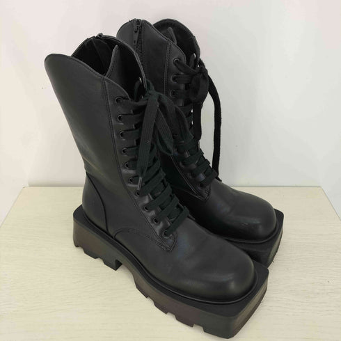 チャールズキース CHARLES & KEITH Sabra サブラ レースアップアンクルブーツ レディース JPN:23