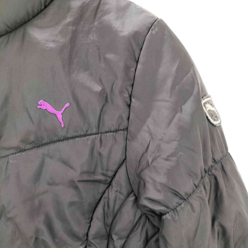 プーマ PUMA 刺繍ロゴ 中綿ジャケット レディース M