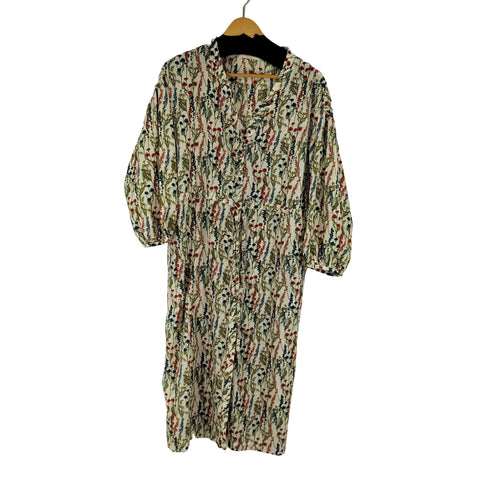 ショコラフィネローブ chocol raffine robe 花柄ワンピース レディース FREE