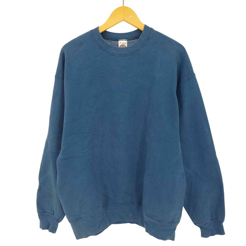 マンシングウェア Munsingwear 90s USA製 SUPER COTTON スーパーコットン スウェットシャツ ブランク メンズ import:L