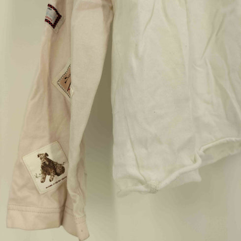 カールヘルム Karl Helmut フェイクレイヤード スリーブ パッチワーク L/S Tシャツ レディース JPN:L