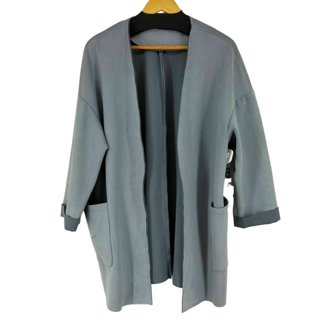 ザラ ZARA フェイクスウェード カーディガン レディース M