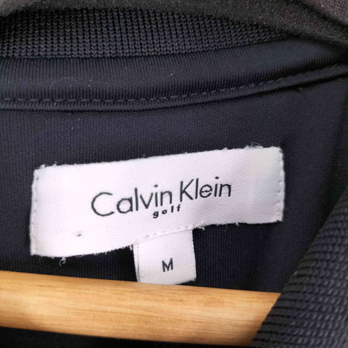 カルバンクライン CALVIN KLEIN golf ハーフジップポロシャツ メンズ M