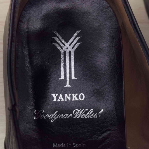 ヤンコ yanko エラスティックストレートチップ メンズ US:6