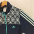 アディダス adidas ロゴ刺繍 ドット 3ライン トラックジャケット ジャージ レディース 160