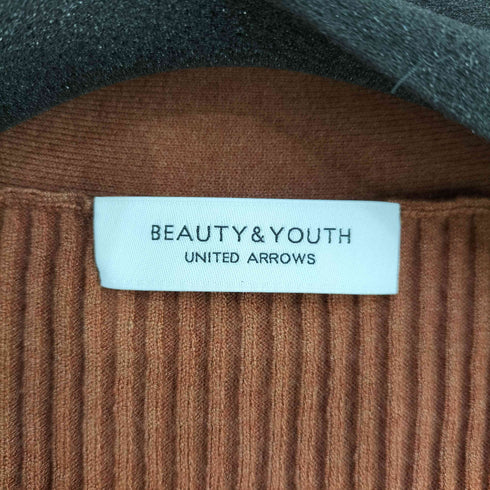 ビューティーアンドユースユナイテッドアローズ BEAUTY & YOUTH UNITED ARROWS リブショートワイドカーディガン レディース ONE SIZE