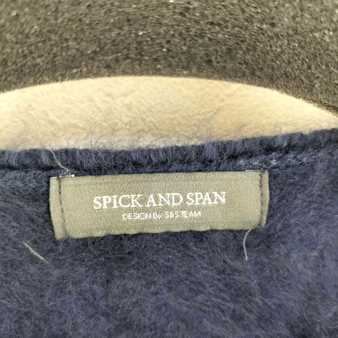 スピックアンドスパン Spick and Span ヘアリーウールニット レディース