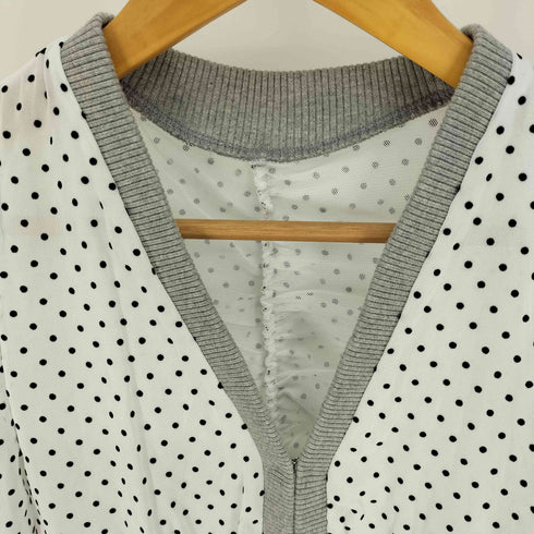 RONE PARC 24AW Polka dot gather cardigan レディース FREE