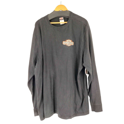 ハーレーダビッドソン HARLEY-DAVIDSON バックプリント L/S Tシャツ メンズ 3XL