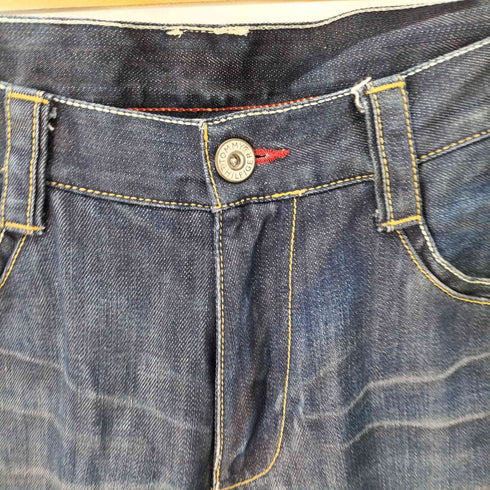 トミーヒルフィガー TOMMY HILFIGER インディゴテーパードデニム メンズ 36/32