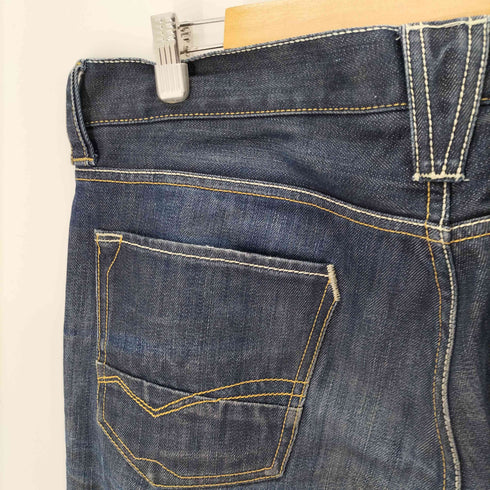 トミーヒルフィガー TOMMY HILFIGER インディゴテーパードデニム メンズ 36/32