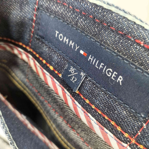 トミーヒルフィガー TOMMY HILFIGER インディゴテーパードデニム メンズ 36/32